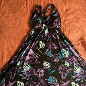 Abstract floral dress!